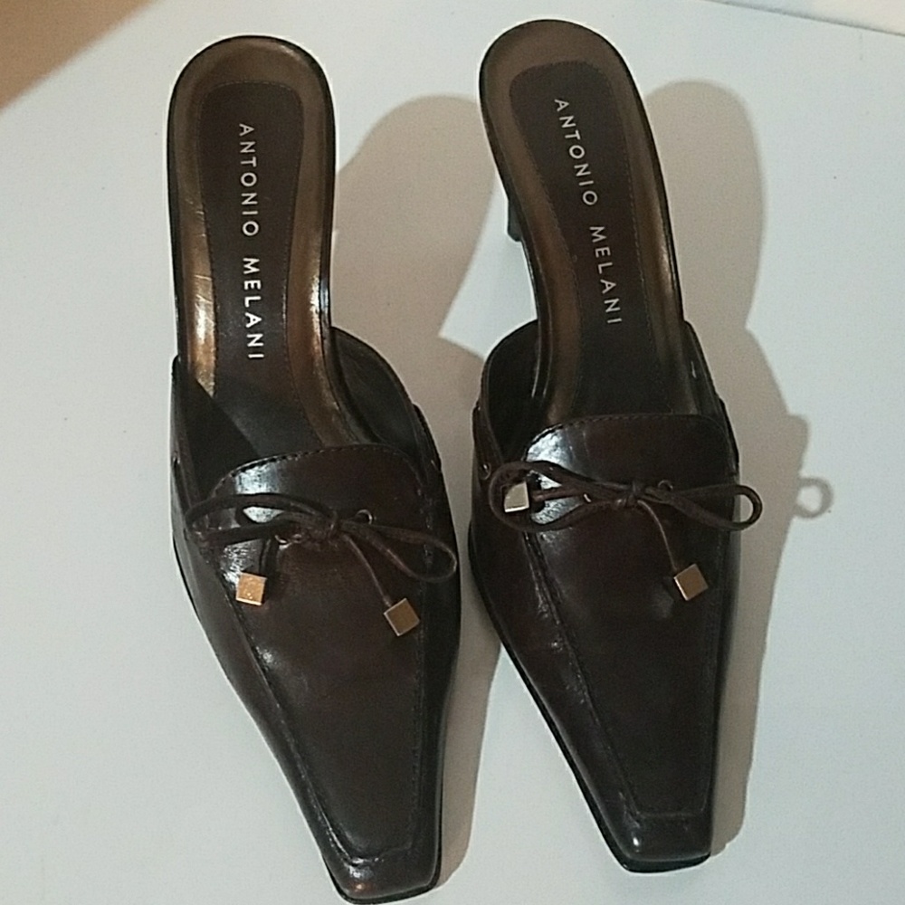 Antonio Melani Brown Heels